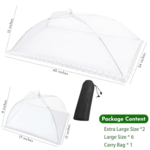Mesh Food Covers for Outside