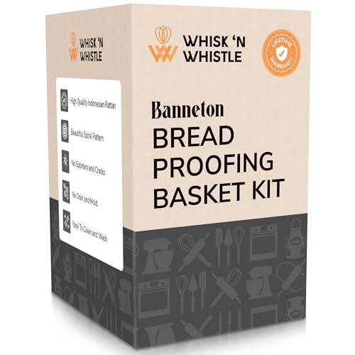 Complete Banneton Bread Proofing Basket Set (2 Count)