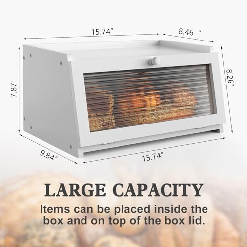 Bread Box for Kitchen Countertop