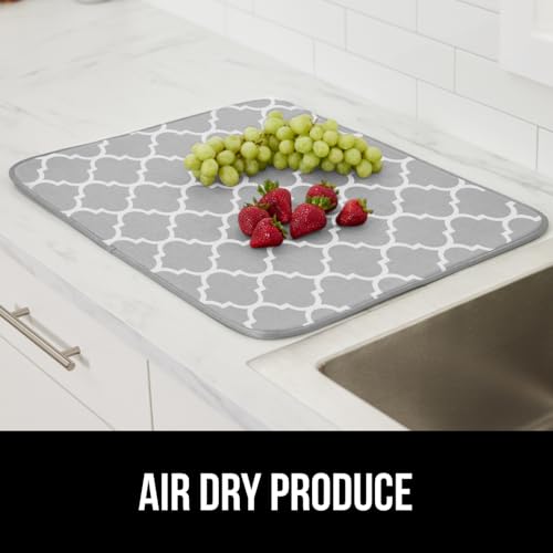 Ultra Absorbent Microfiber Dish Drying Mat (2 Count)