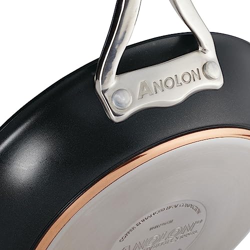 83874 Nouvelle Copper Hard Anodized Nonstick Cookware Set