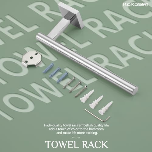 Hand Towel Bar Chrome Bathroom Towel Rail Holder Kitchen Paper Holder Wall Mounted Toilet Cabinet Mount