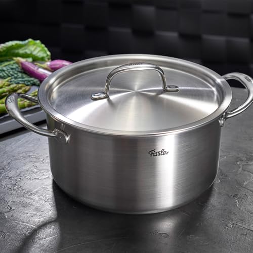 M5 Pro-Ply 5-ply Stainless Steel Stockpot, 6 Quart, with Metal Lid