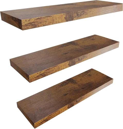 Floating Shelves for Wall Set of 3 (3 Count)