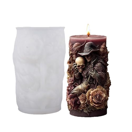 Skull Flower Mold