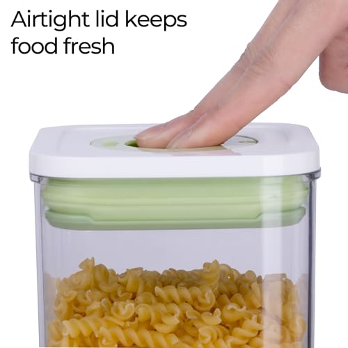 Pop Airtight Food Storage Containers with Date Recording Lids (7 Count)