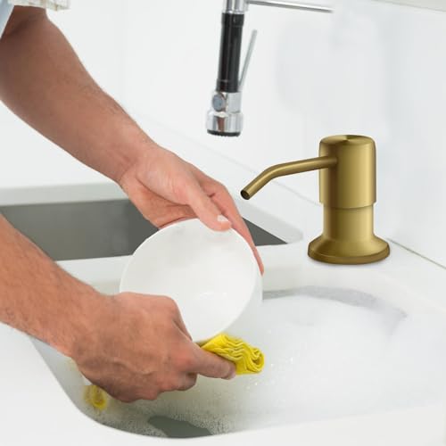 Soap Dispenser for Kitchen Sink and Extension Tube Kit