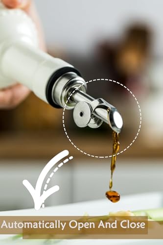 Olive Oil Dispenser Bottle with Spout