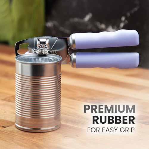 Heavy Duty Stainless Steel Can Opener Manual with Bottle Opener