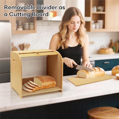 Bread Box for Kitchen Countertop