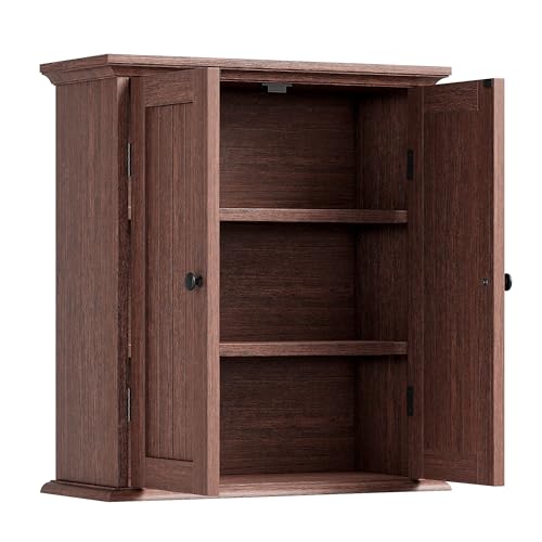 Bathroom Wall Cabinet with 2 Doors