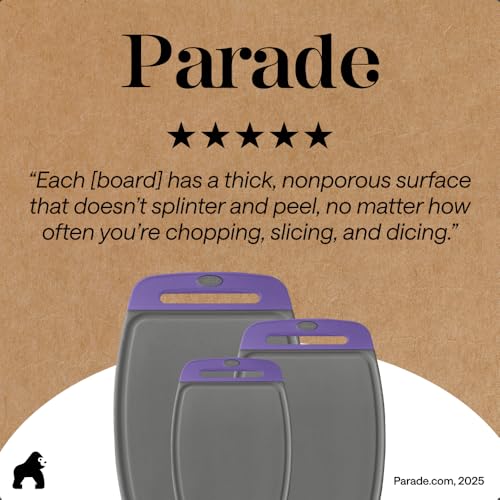 BPA Free Reversible Cutting Board (3 Count)