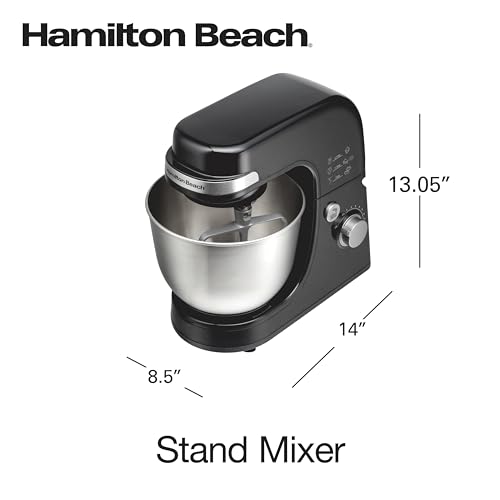 4 Quart Electric Stand Mixer With 7 Speeds
