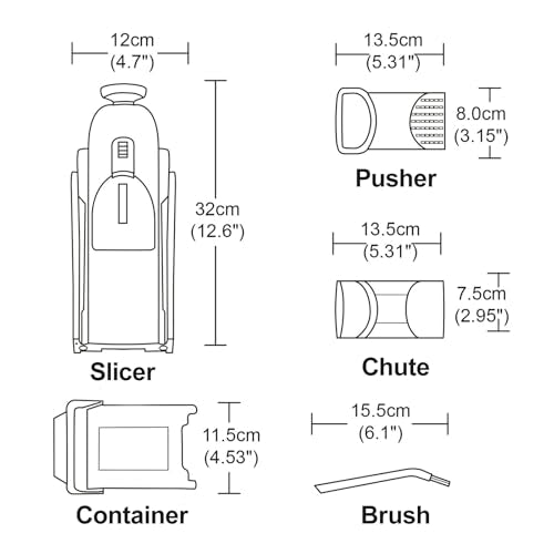 Safe Mandoline Slicer for Kitchen