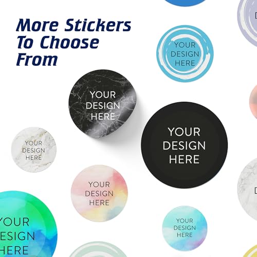 Custom Vinyl Stickers Your Image (100 Count)