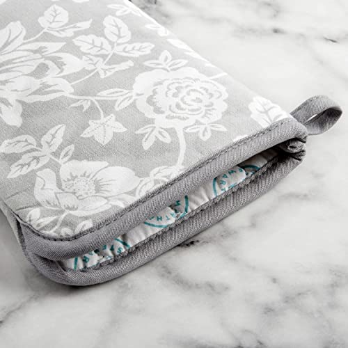 Floral Vine Oven Mitt 2