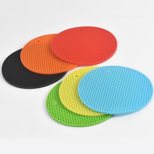 Silicone Trivets Mat (6 Count)