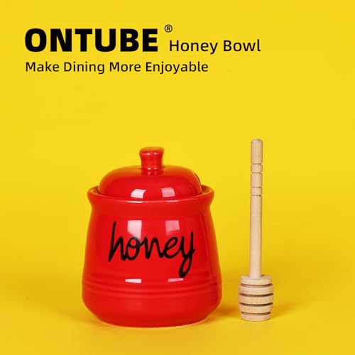 Honey Jar with Dipper and Lid (12 Ounce)
