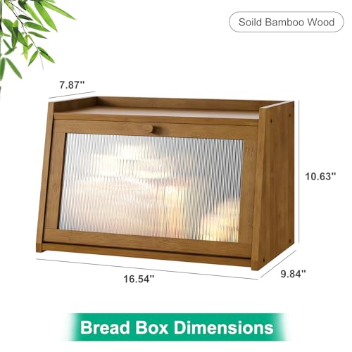 Bread Box for Kitchen Counter