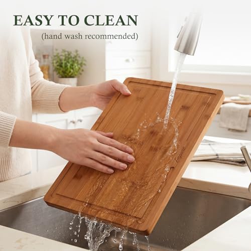 Bamboo Cutting Boards for Kitchen (3 Count)