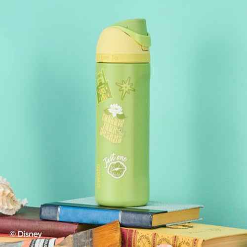 Princess FreeSip Stainless Steel Water Bottle 24 oz Tiana