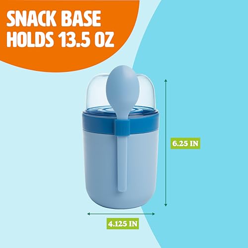 Travel Snack Cups with Spoons (2 Count)
