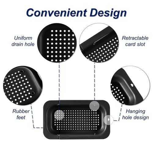 Extendable Sink Colander Strainer Basket