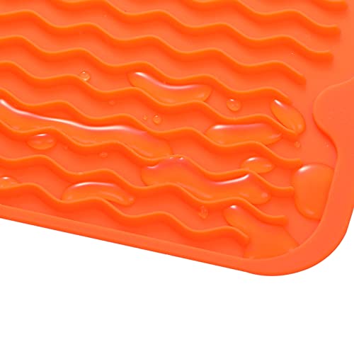 Silicone Dish Drying Mat for Multiple Usage
