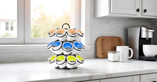Rotating Coffee Pod Holder for Keurig Pods