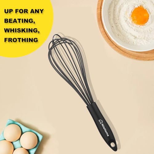 Silicone Whisk 10" Kitchen Whisk for Cooking