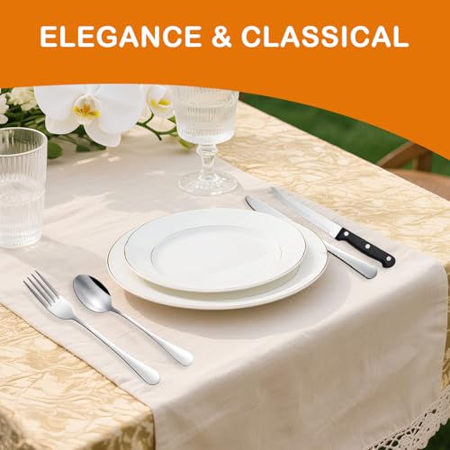49 Piece Silverware Set with Organizer (49 Count)