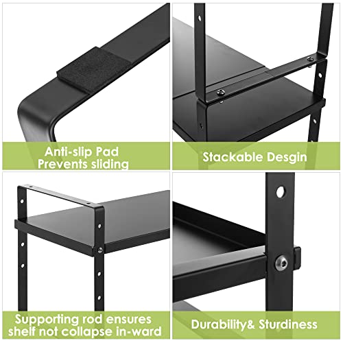 Expandable Cabinet Shelf Organizer Rack