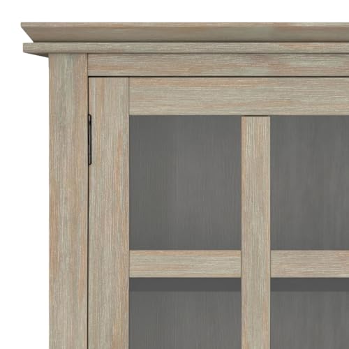 Artisan 38" Wide Solid Wood Cabinet in Distressed Grey