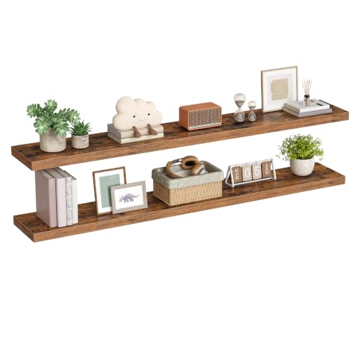 70.9" Floating Shelves for Wall (2 Count)