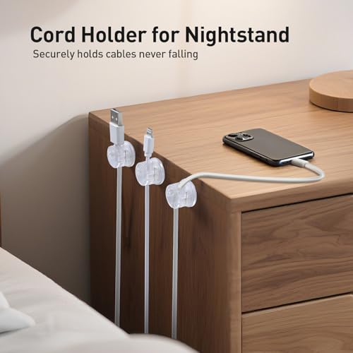 8 Pack Magnetic Cable Clips (8 Count)
