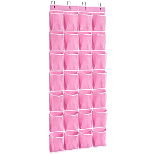 28 Pocket Over The Door Shoe Organizer