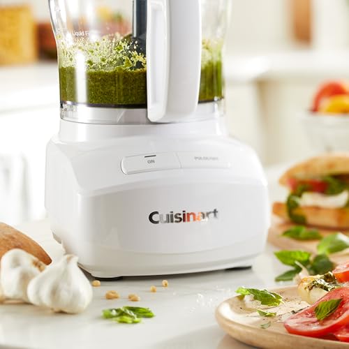7 Cup Sleek and Modern Design Food Processor with Two Easy Controls and Universal Blade for Chopping