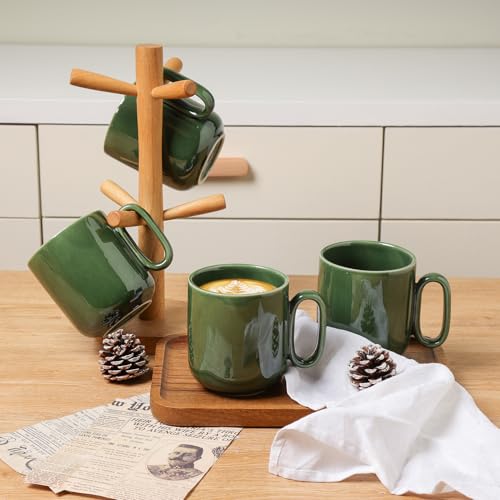 Ceramic Coffee Mug Set (4 Count)