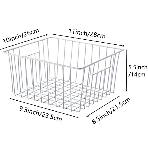 Freezer Baskets Storage Basket Organizers (4 Count)