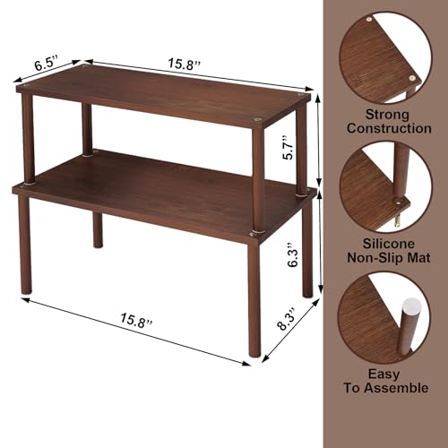 2 Pack Cabinet Organizer Shelf