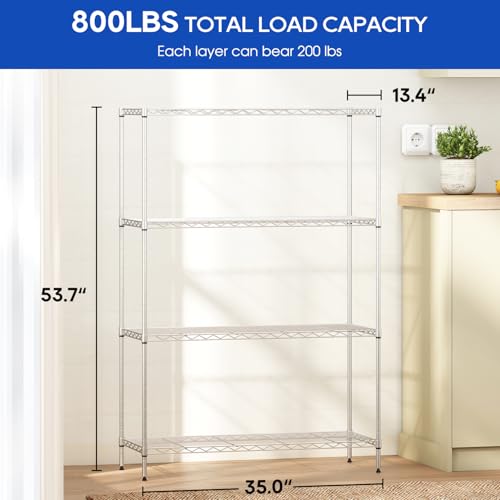 4 Tier Wire Shelf