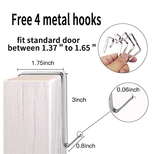 2 Pack Extra Large Hanging Over Door Shoe Organizers (2 Count)