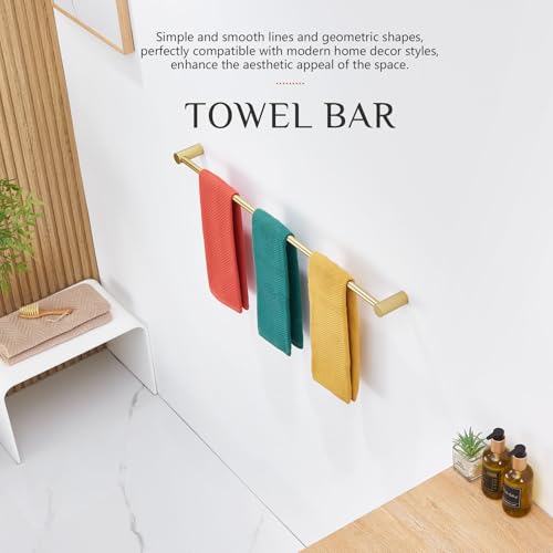 Towel Holder Gold for Bathroom Hanger 36