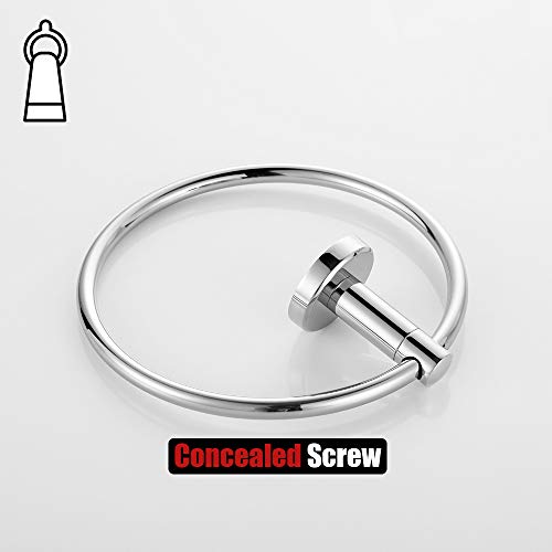 Chrome Towel Ring