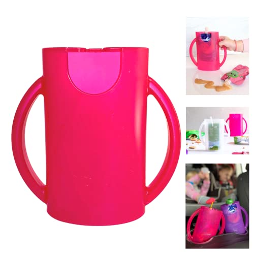 Squeeze Proof Food Pouch Holder for Toddlers