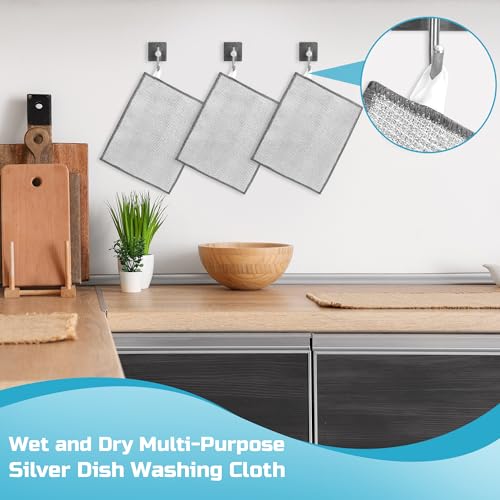 Non Scratch Wire Dishcloth (12 Count)
