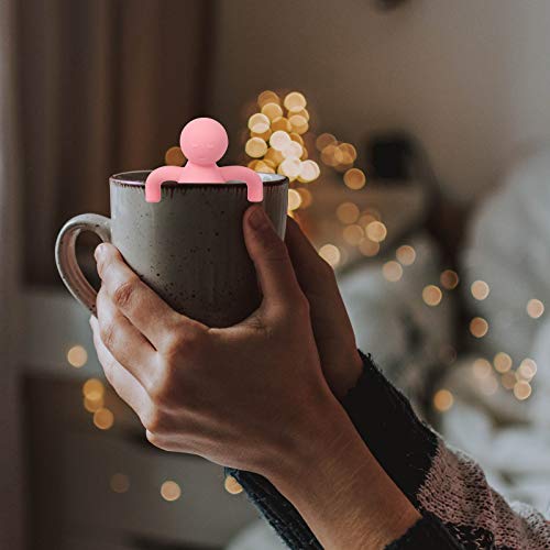 Loose Leaf Tea Infuser Tea Steeper for Girl Kid Extra Fine Mesh Pink