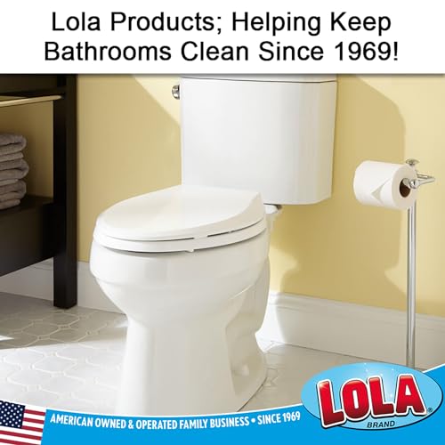 Classic Toilet Brush and Compact Space Saving Holder Set (2 Count)