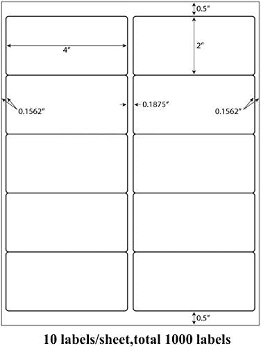 10 UP Sticker Labels