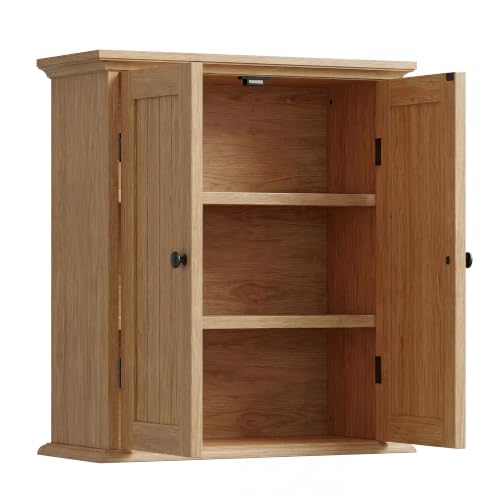 Bathroom Wall Cabinet with 2 Doors